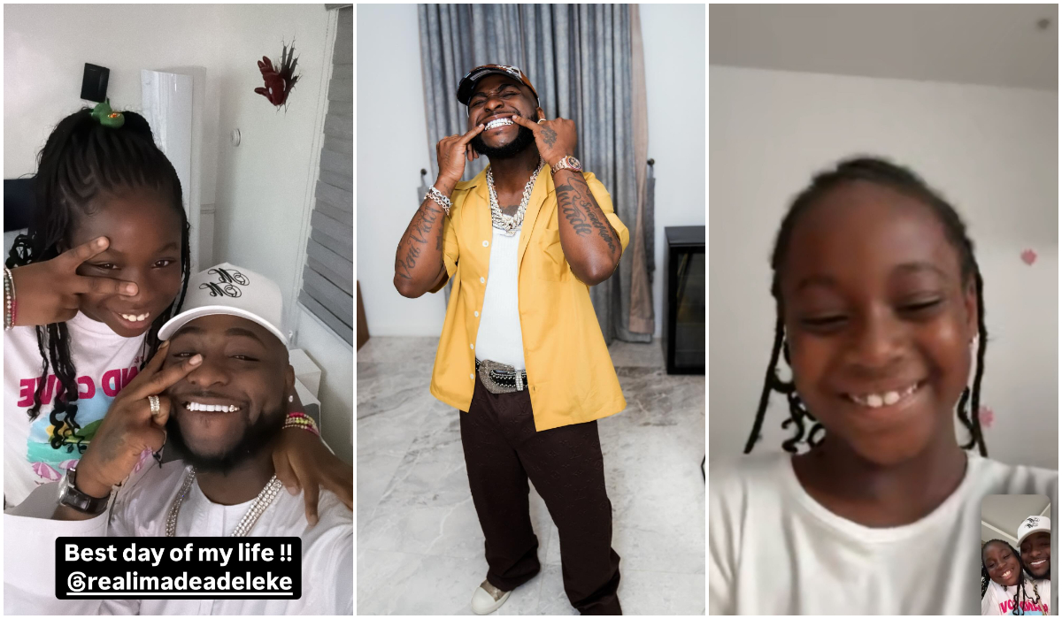 “Best Day of My Life”: Davido Celebrates As He Finally Reunites With Imade for 3-Years