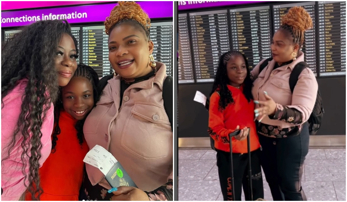 Laide Bakare Shares Special Moments With Sophia Momodu And Imade In UK