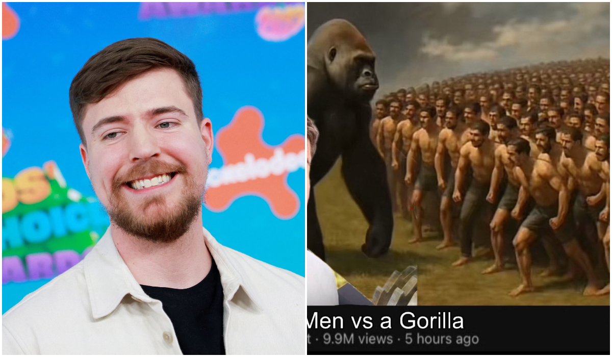 Mr Beasts Gorilla Vs Men - Olorisupergalmedia