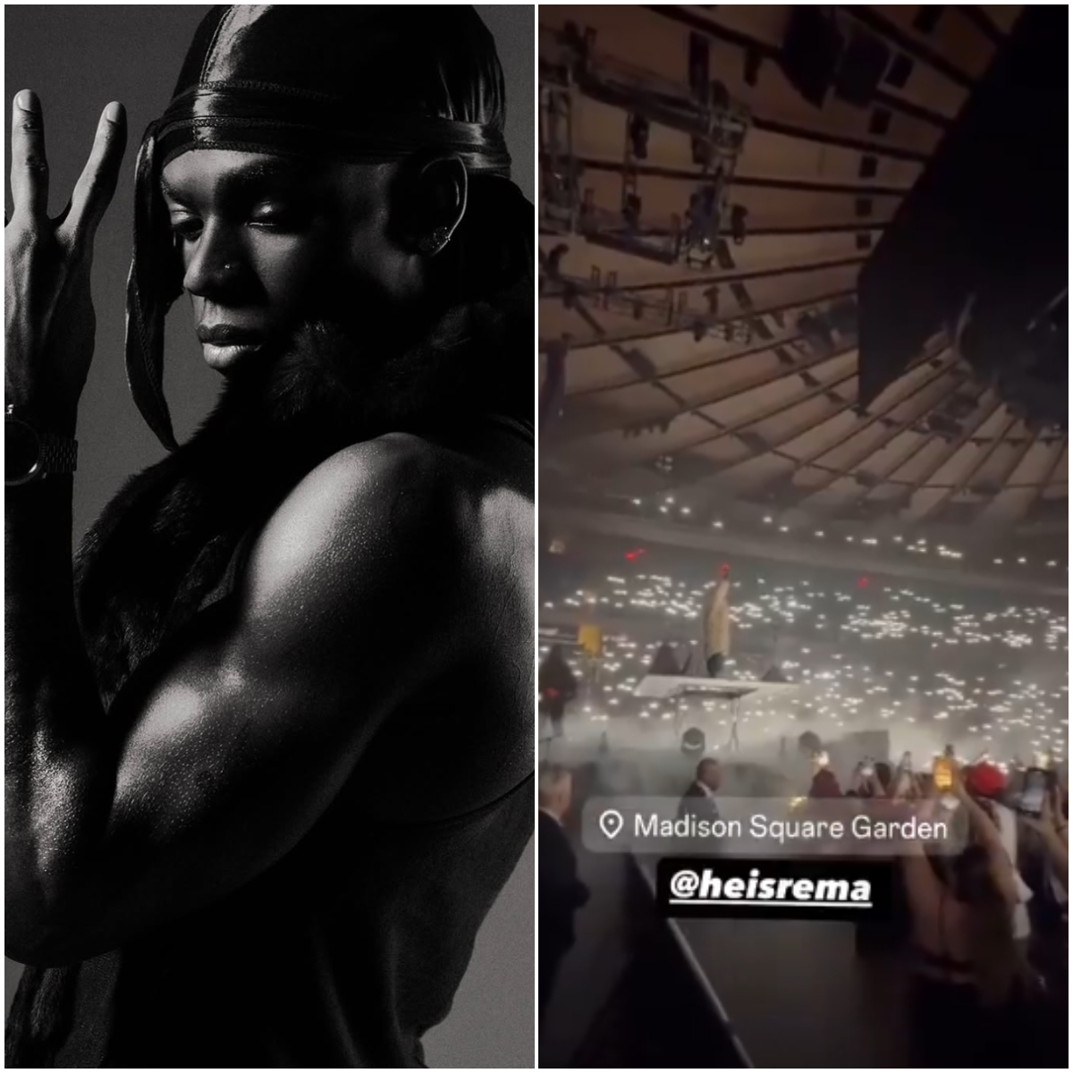 Rema Joins Top 4 Naija Artists to Perform at MSG, Clips of His Performance Trends