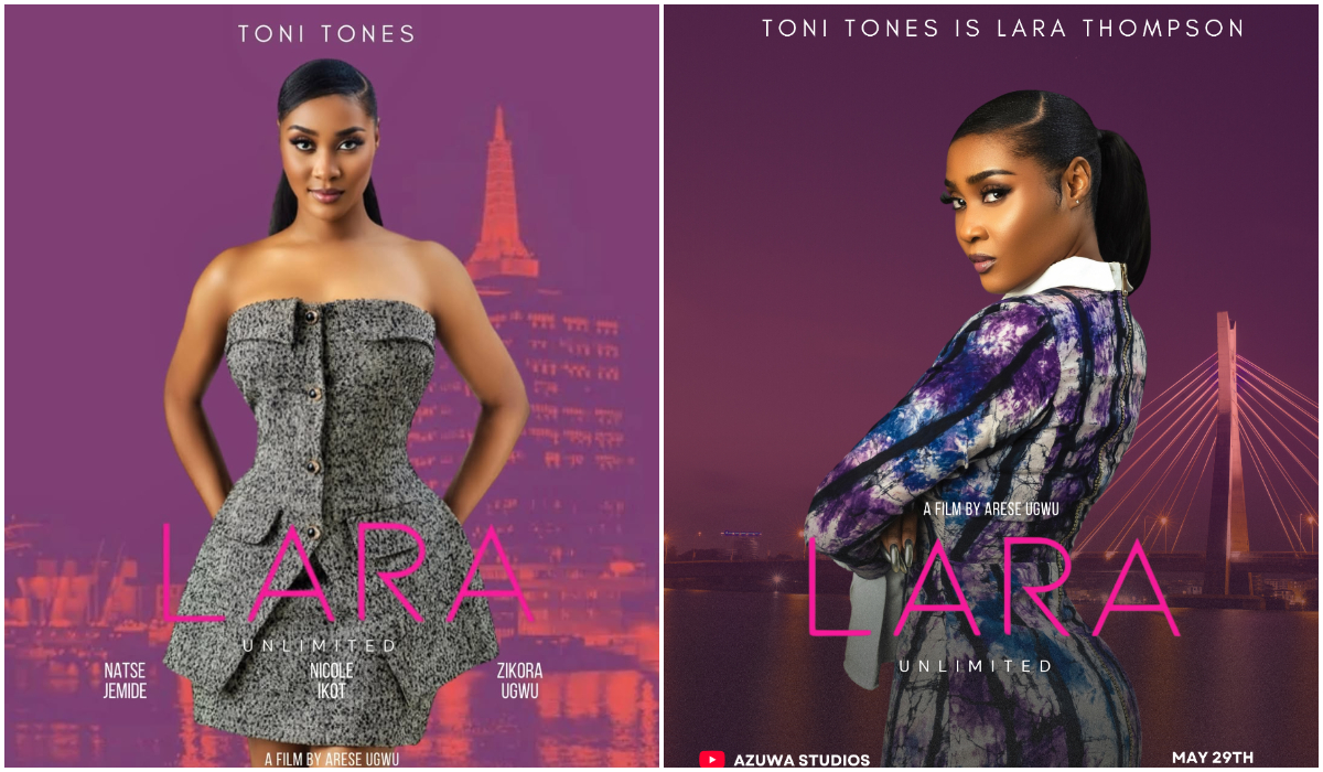 Toni Tones to Star in Arese Ugwu’s Lara Unlimited for Azuwa Studios, Set for May 29 YouTube Premiere