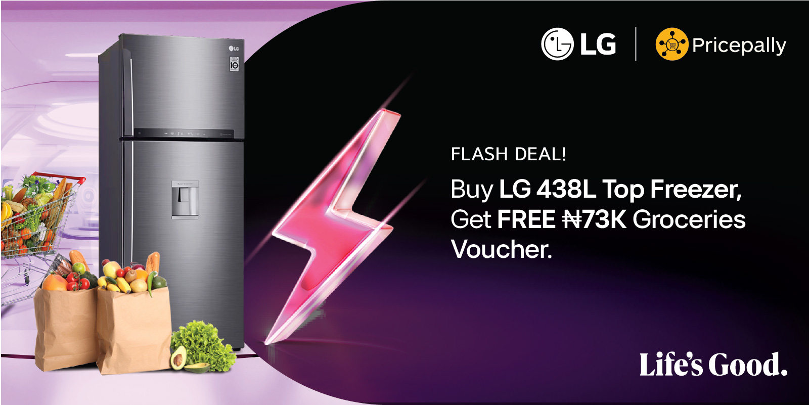 LG Electronics Partners with PricePally to Unveil the Fill Up Campaign