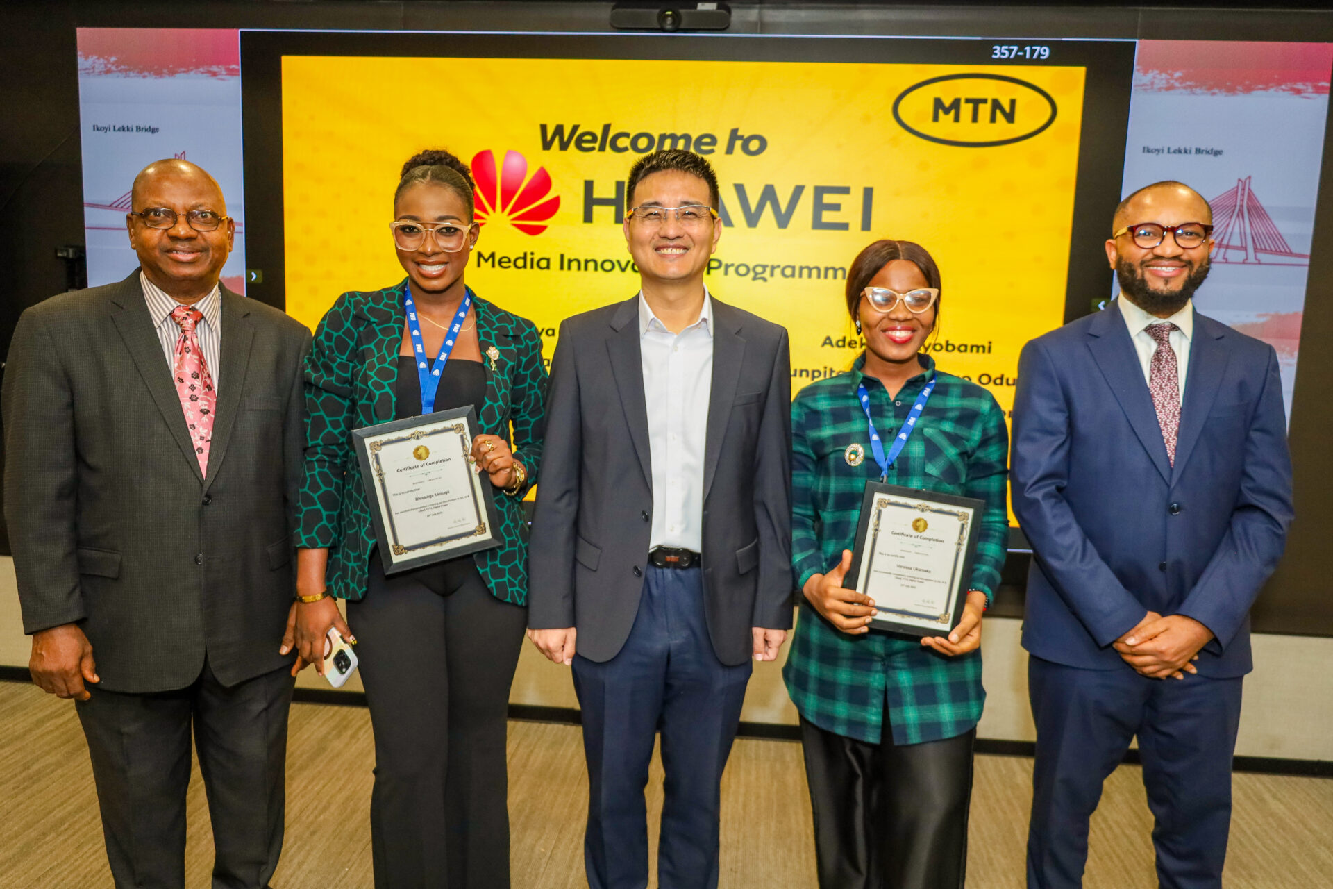 MTN MIP Cohort 4 Explores Huawei’s Innovation Center in Lagos