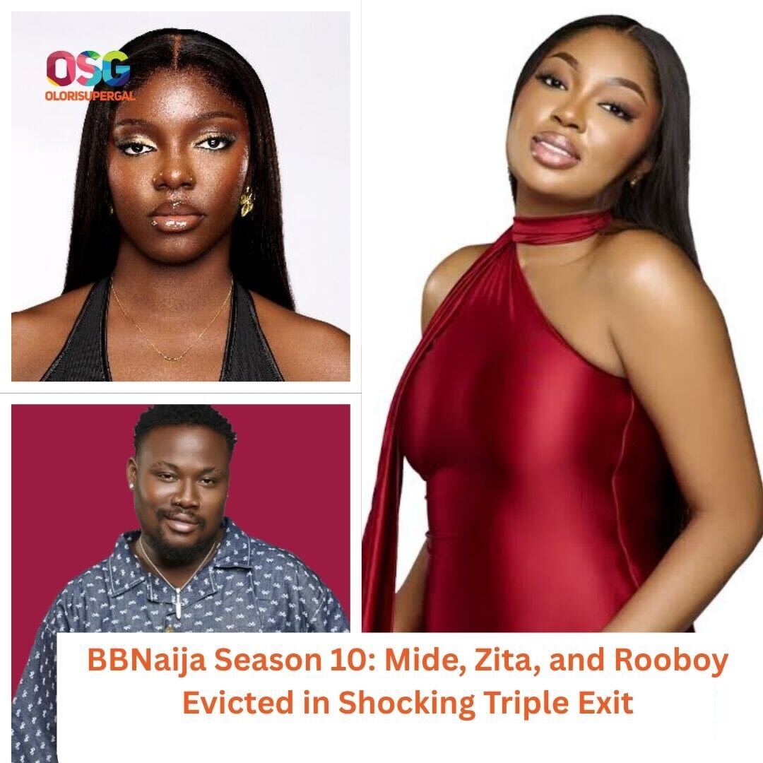 BBNaija Season 10: Mide, Zita, and Rooboy Evicted in Shocking Triple Exit