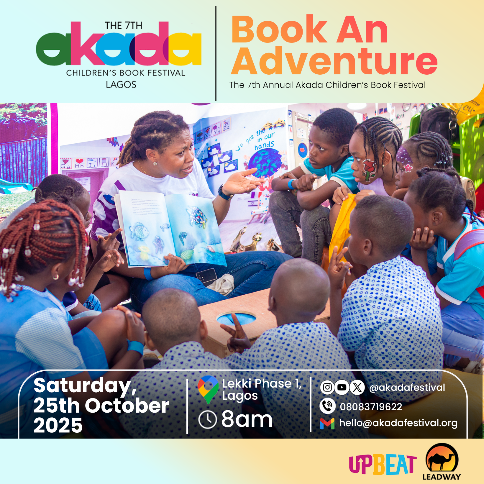 Akada Children’s Book Festival Returns for its Seventh Edition, Announces Theme: ‘Book an Adventure’