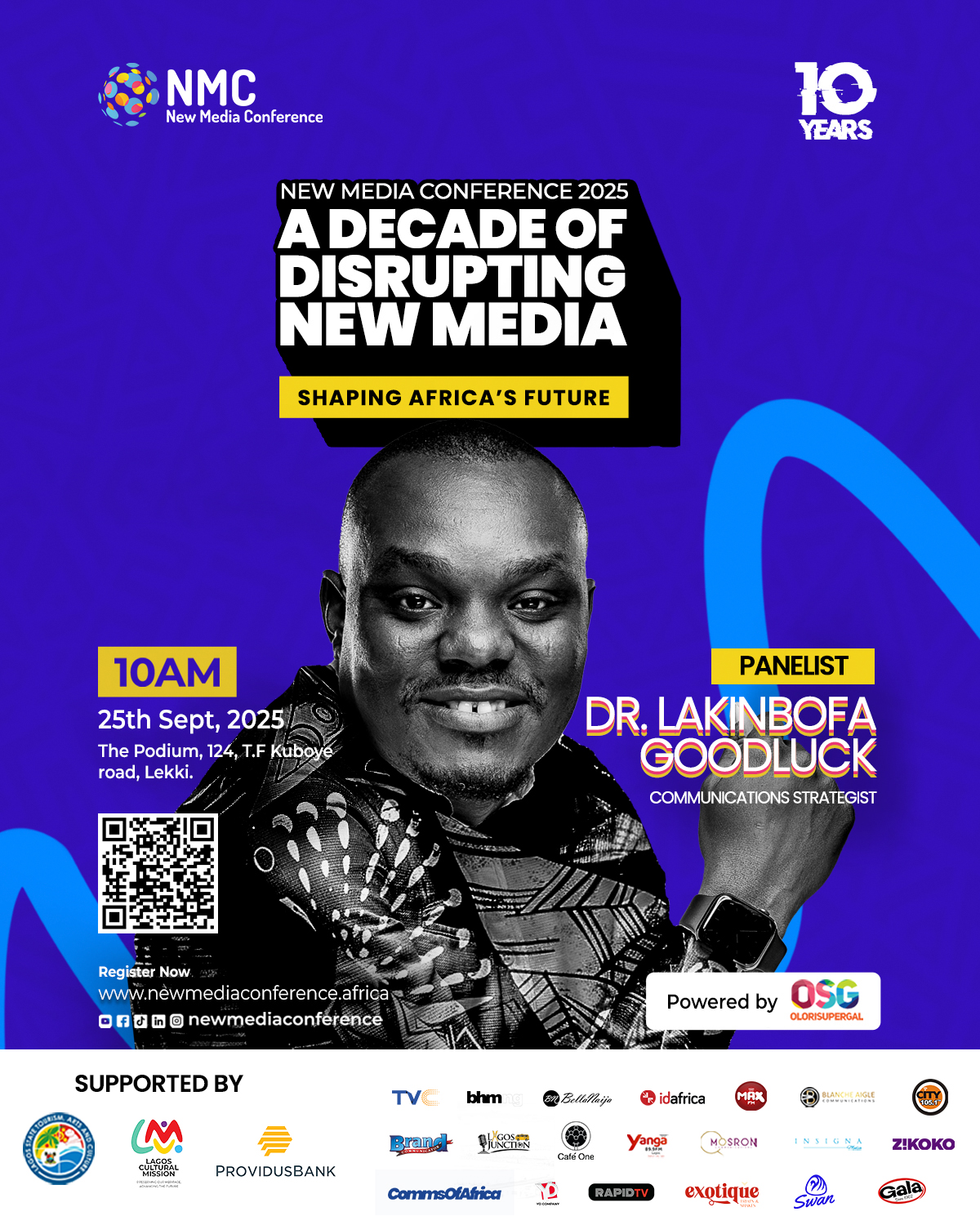 MTN’s Lakin Goodluck, Omnicom’s Yinka Adebayo, Wakanow’s Bayo Adedeji, Layi Wasabi to Speak at New Media Conference