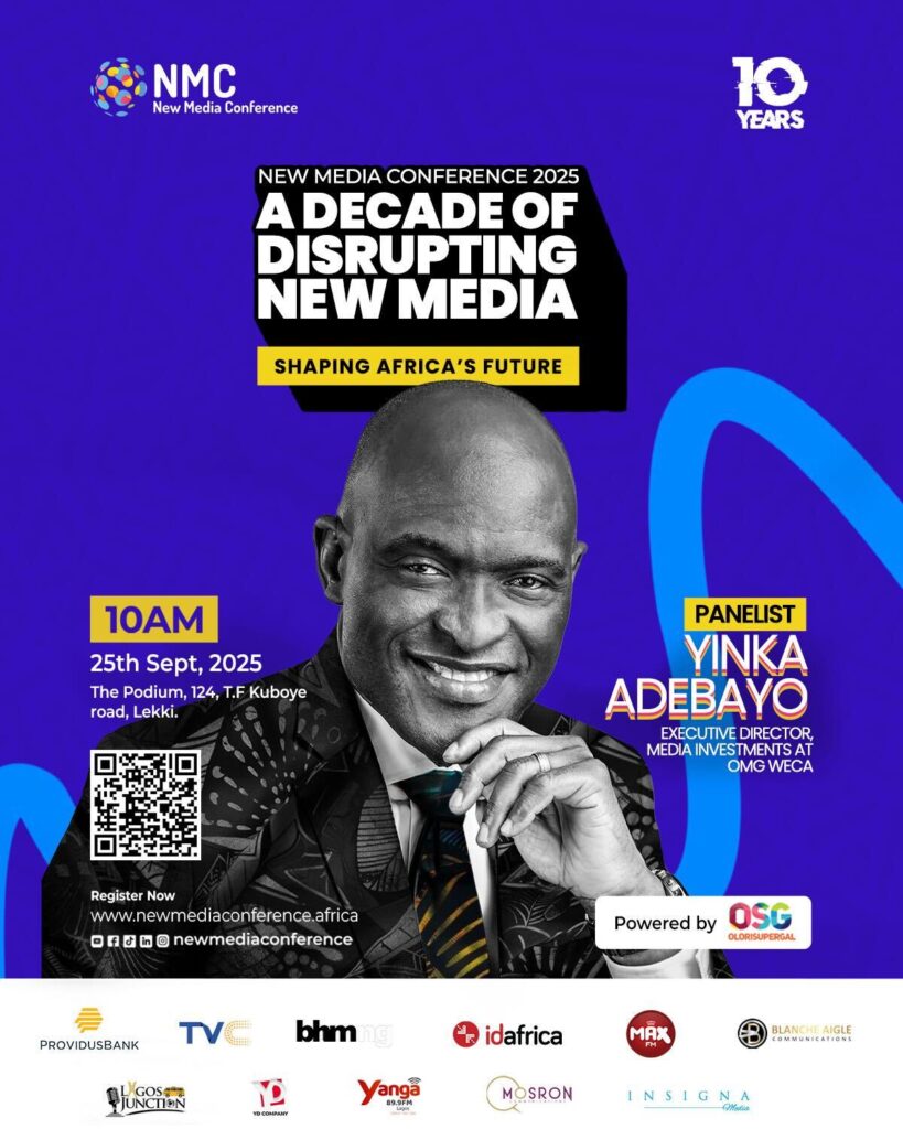 Lagos gets ready for the 10th edition of New Media Conference 2025 at The Podium. Image Source: OSG MEDIA 
