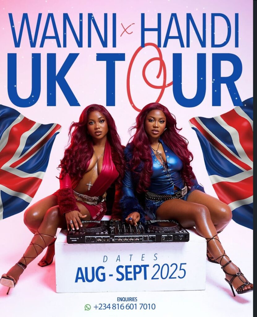  Wanni X Handi twin DJs performing live- OLORISUPERGAL MEDIA - OLORISUPERGAL MEDIA

