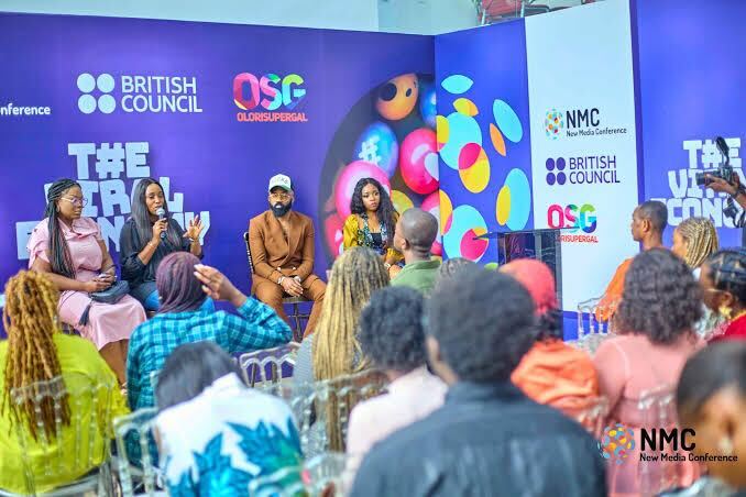 Panelists and audience at the New Media Conference discussing Africa’s digital future - OLORISUPERGAL MEDIA 