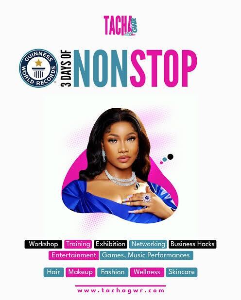 Tacha Aims for Guinness Record with First-Ever Beauty Festival in Lagos