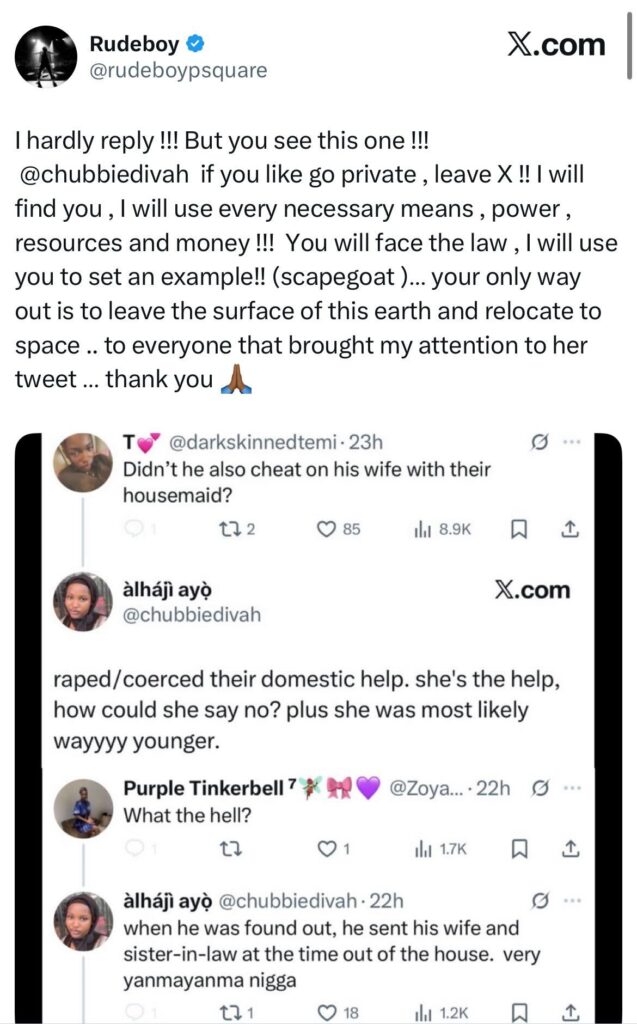 Paul Okoye Threatens Legal Action After Rape Allegation- OLORISUPERGAL MEDIA 
