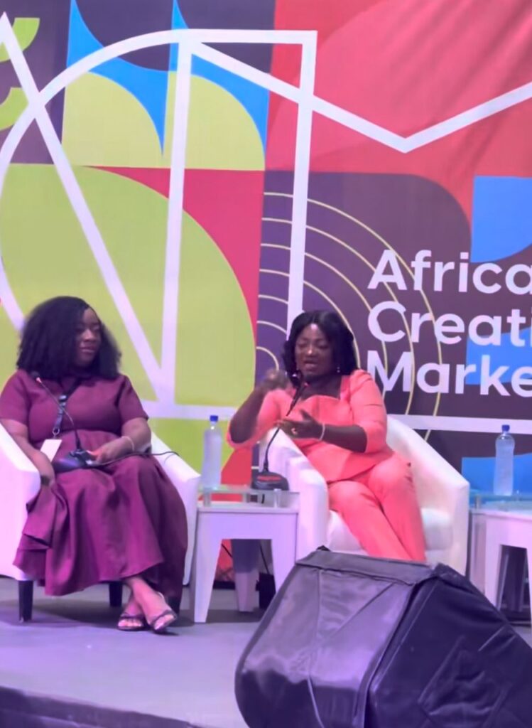 Panelists at the Digital Creative Summit Landmark Lagos sharing insights on media and content creation-OLORISUPERGAL MEDIA

