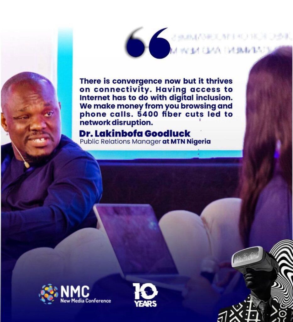MTN’s Lakinbofa Goodluck Links Africa’s Media Disruption to Connectivity and Digital Inclusion- OLORISUPERGAL MEDIA 