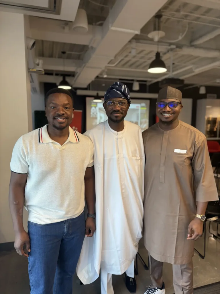  CEO of Media Panache, Timilehin Bello; Founder/CEO, BHM, Ayeni Adekunle and Social Media Influencer and Digital Strategist, Pamilerin Adegoke- OLORISUPERGAL MEDIA 
