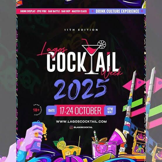 Lagos Cocktail Week 2025 Set to Stir the City with Bigger Flavors and Experiences- OLORISUPERGAL MEDIA
