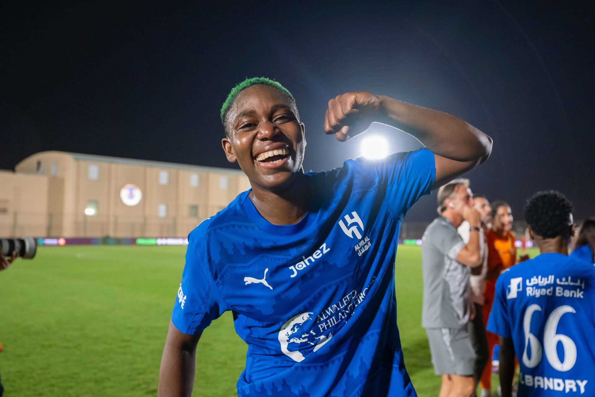 Asisat Oshoala Shines in Saudi League, Named Player of the Month