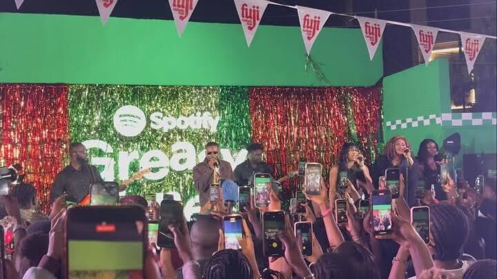 Adekunle Gold and Yinka Ayefele Light Up Stage Performing “Many People” at Album Party-OLORISUPERGAL MEDIA