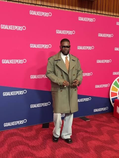 Cuppy, Adekunle Gold, and MI Abaga Meets at Goalkeepers 2025 Event in New York-OLORISUPERGAL MEDIA