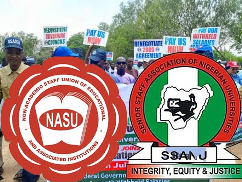 SSANU and NASU Announce One-Day Protest, Threaten Two-Week Strike Over Unmet Demands