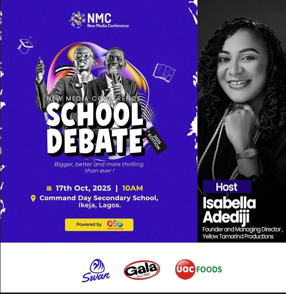 New Media Conference School Debate Set for October 17 in Lagos-OLORISUPERGAL MEDIA