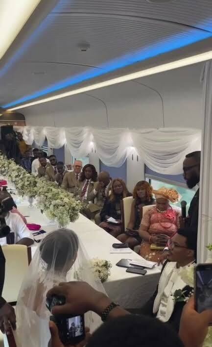 Shawn Faqua and Sharon Ifunanya Make History with Nig First-Ever Moving Train Wedding-OLORISUPERGAL MEDIA