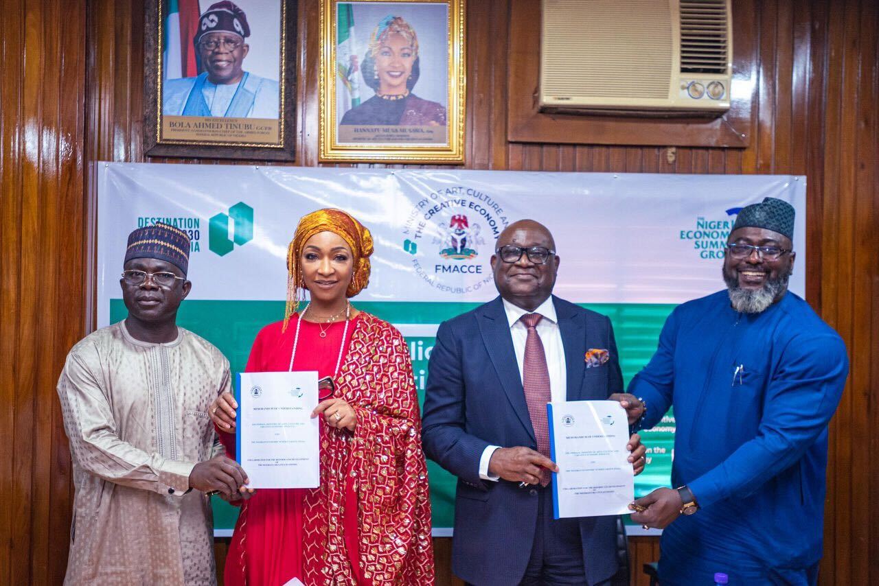 Culture Ministry Signs Pact to Empower Nigerian Creatives and Boost Storytelling Impact
