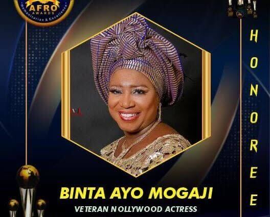 Nollywood legend, Binta Ayo-Mogaji, others bag prestigious Afro-Award-OLORISUPERGAL MEDIA