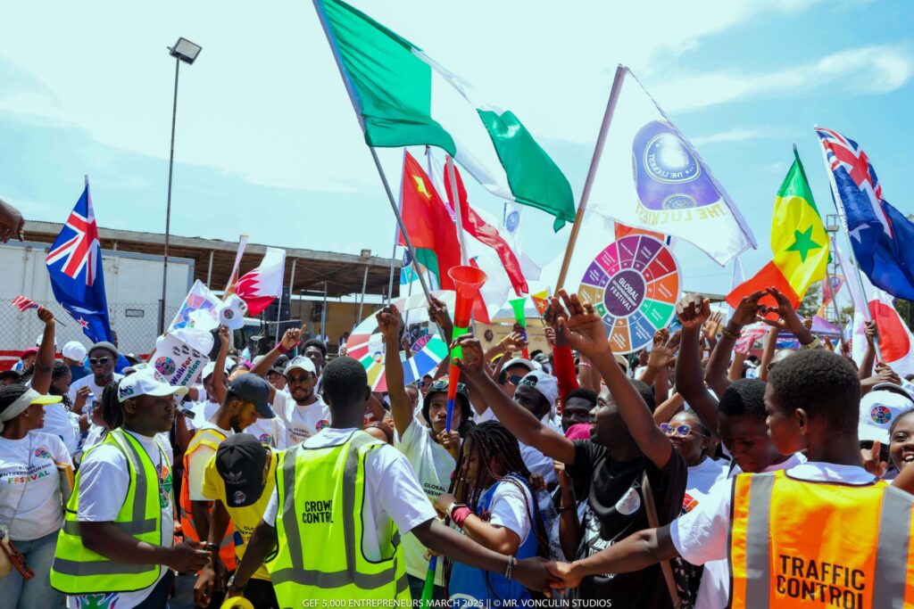 5,000 Entrepreneurs' March in Accra Draws Thousands Ahead of GEF 2025-olorisupergal media