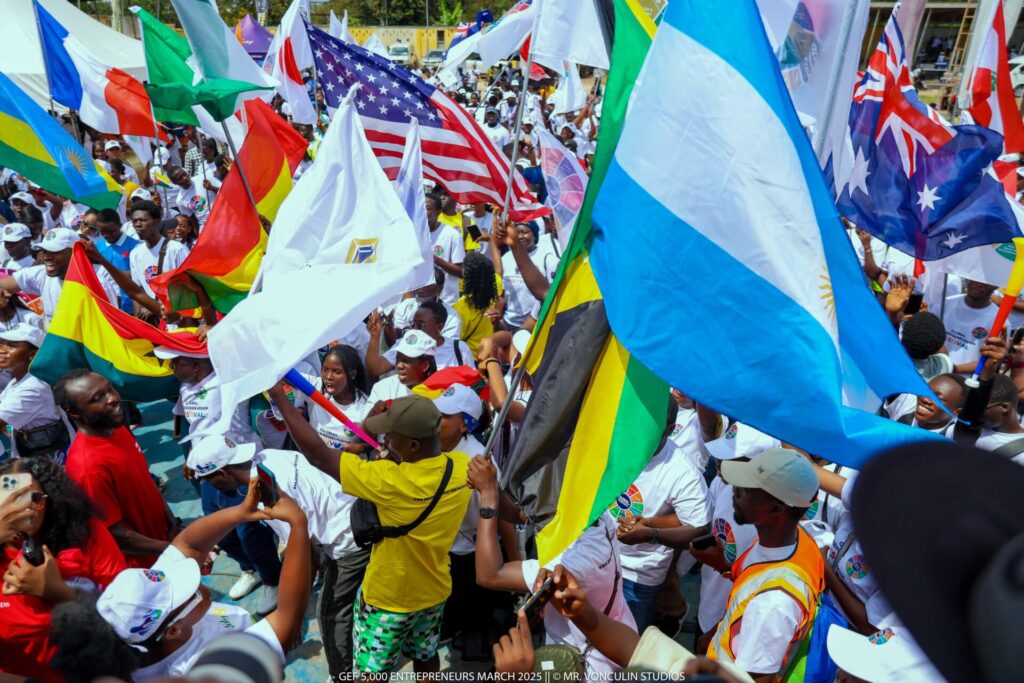 5,000 Entrepreneurs' March in Accra Draws Thousands Ahead of GEF 2025-OLORISUPERGAL MEDIA