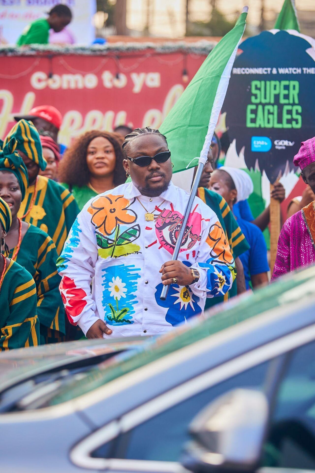 Rooboy Leads Lagos Street Carnival as DStv Launches Festive 2025 Campaign