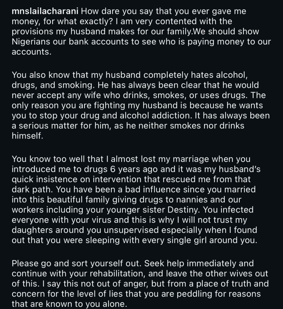 Laila Charani calls out Regina Daniels, makes shocking accusations-OLORISUPERGAL MEDIA