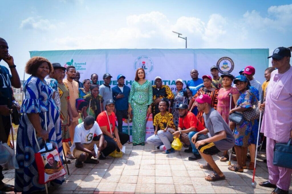 Oluremi Tinubu Launches Empowerment Programme for Persons Living with Disabilities in Anambra- OLORISUPERGAL MEDIA 
