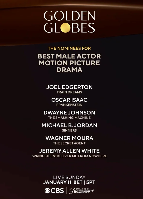 Golden Globe Awards 2026 Nominations List Released-See Full List of Nominees Here - OLORISUPERGAL MEDIA
