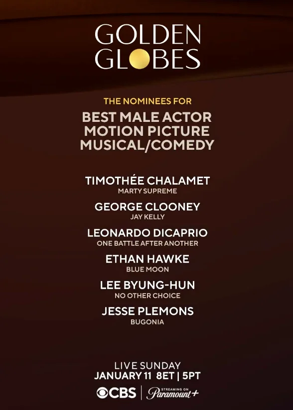 Golden Globe Awards 2026 Nominations List Released-See Full List of Nominees Here - OLORISUPERGAL MEDIA