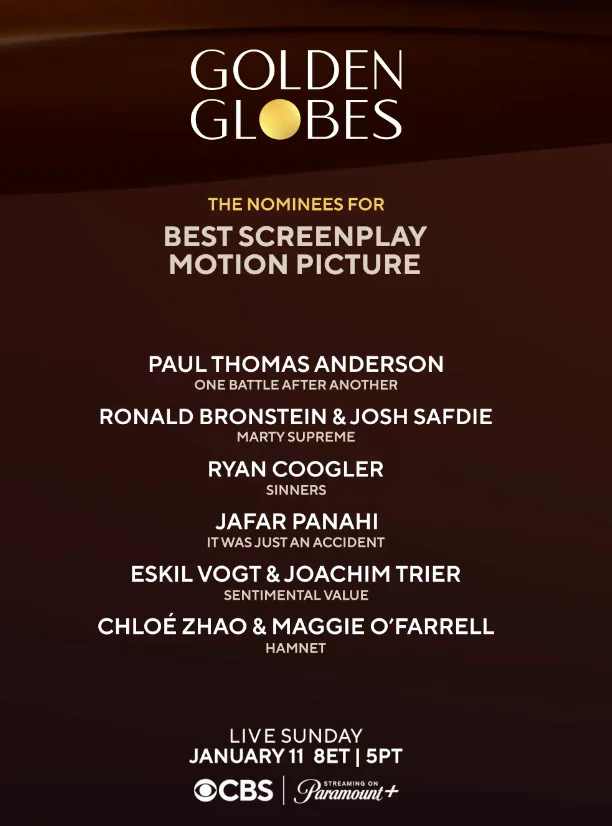 Golden Globe Awards 2026 Nominations List Released-See Full List of Nominees Here- OLORISUPERGAL MEDIA