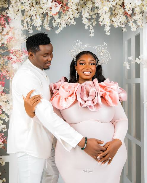 Victor Thompson Surprises Wife with Brand New Car As Push Gift - OLORISUPERGAL MEDIA 
