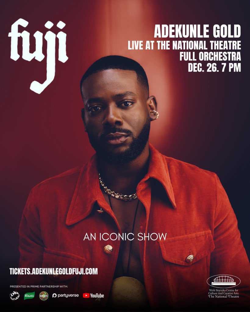 Adekunle Gold Lagos Concert Tickets Almost Sold Out as Fans Rally for Music Star- OLORISUPERGAL MEDIA 
