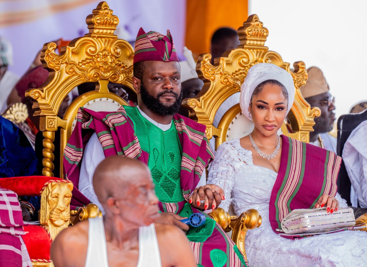 Seyi Tinubu Receives Chieftancy Title From Alafin of Oyo - OloriSuperGal