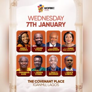 WOFBEC Today: Mercy Chinwo, Paul Adefarasin, Mensah Otabil & Global Ministers Take the Altar - Olorisupergal