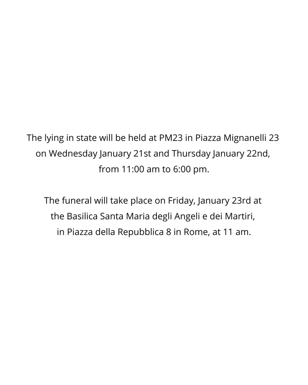 Valentino Garavani, Fashion Legend, Dies at 93