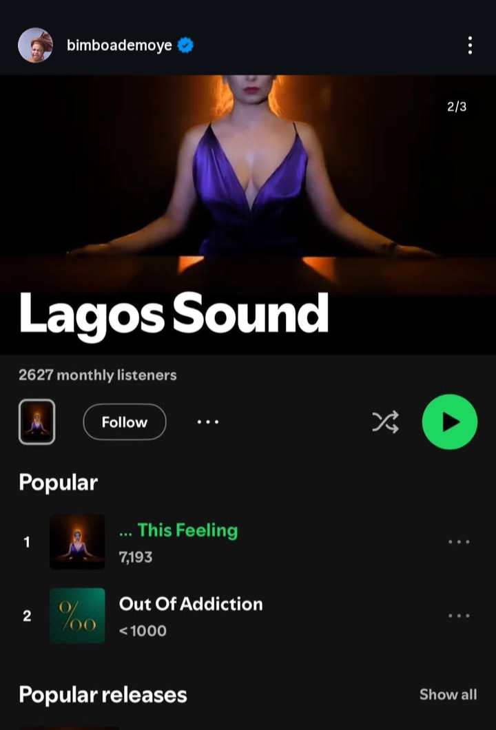 Bimbo Ademoye Calls Out Emmanuel Davies Over Copyright Claim on “Where Love Lives”