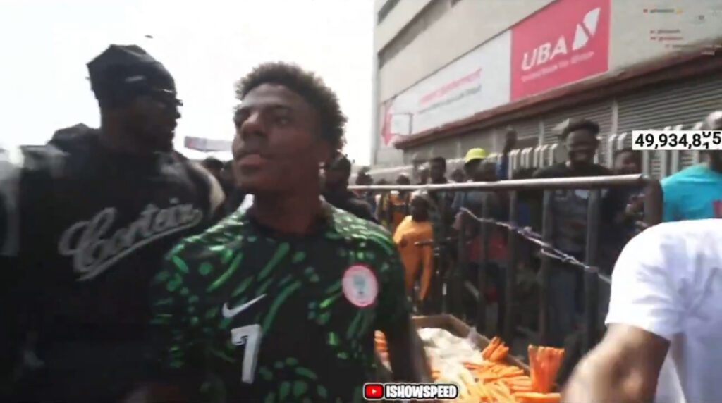 IShowSpeed Takes Over Lagos Island as Global Streamer Goes Live in Nigeria- OLORISUPERGAL MEDIA 
