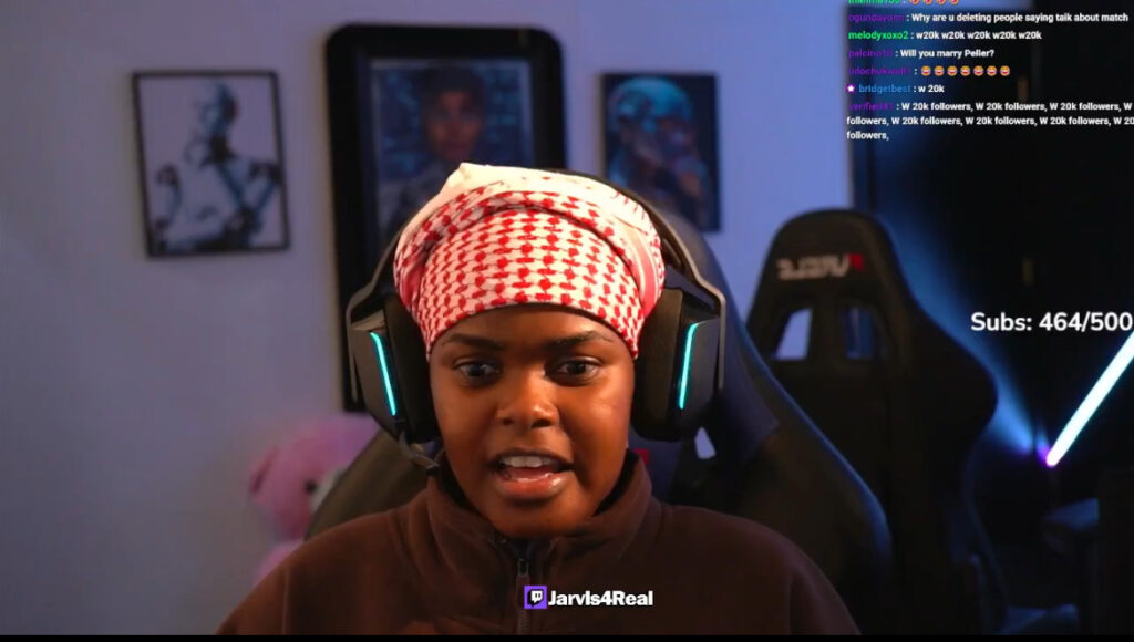 Jarvis Becomes Biggest Female African Streamer on Twitch After Hitting 20,000 Followers - OLORISUPERGAL MEDIA 
