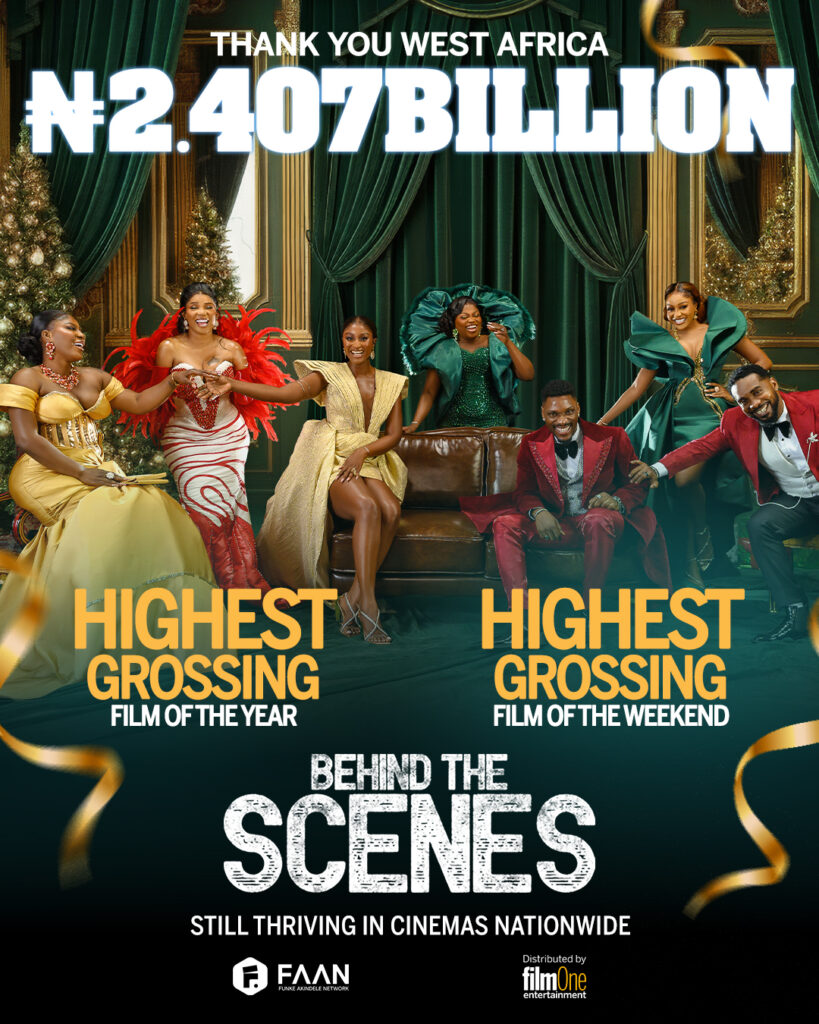 Behind The Scenes Funke Akindele Film Reaches ₦2.407 Billion Becomes West Africa’s Biggest Hit - OLORISUPERGAL MEDIA 
