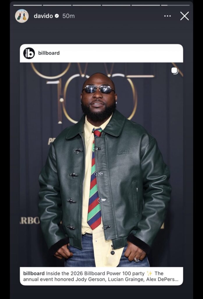 Davido Shines During Grammy Week With Billboard Honors and GRAMMY House Performance- OLORISUPERGAL MEDIA 
