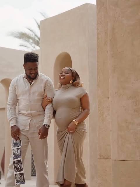 Veekee James Announces Pregnancy, Designer Shares New Chapter With Husband Femi Atere -OLORISUPERGAL MEDIA 
