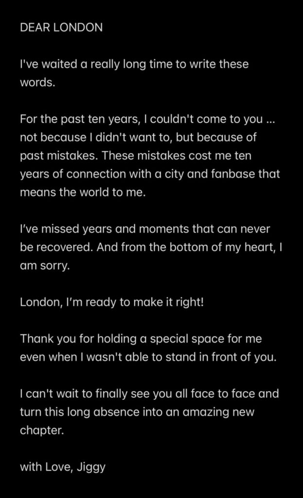 Young Jonn Announces First London Concert in 10 Years as Fans React to Long Awaited Return - OLORISUPERGAL MEDIA 