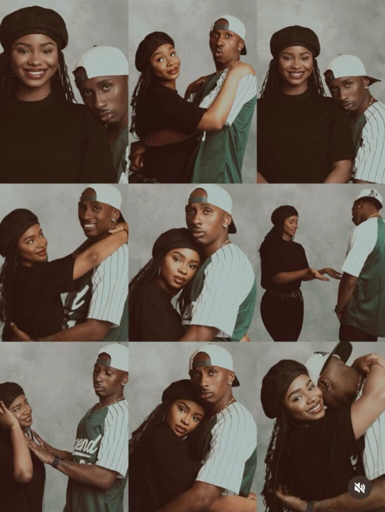 Priscilla Ojo and Juma Jux Recreate Tupac’s Iconic Photos as They Mark First Wedding Anniversary - OLORISUPERGAL MEDIA 