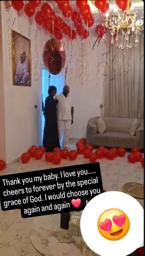 Natasha Idibia Shares Romantic Valentine’s Photos With Husband 2Face Idibia - OLORISUPERGAL MEDIA 