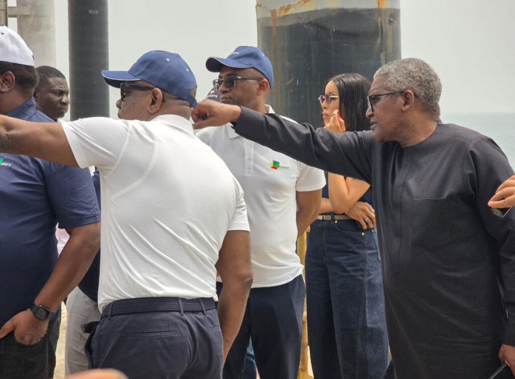 Aliko Dangote Hosts NNPC GCEO Bayo Ojulari at Dangote Refinery - OLORISUPERGAL MEDIA 